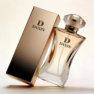 Custom Cinched Waist Design Luxury Glass 50ml 100ml Perfume Bottle with Princess Crown Cap