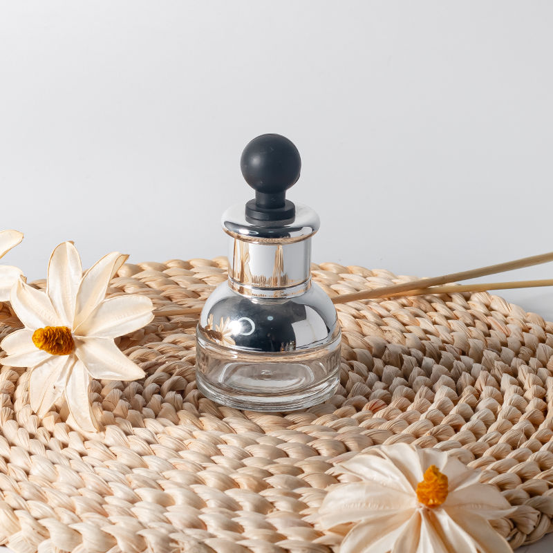 20ml Custom Clear Glass Serum Dropper Bottle with Elegant Design for Cosmetic Essential Oil