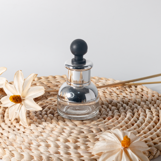 Botol Pipet Serum Kaca Bening Kustom 20ml dengan Desain Elegan untuk Minyak Esensial Kosmetik