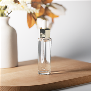 스킨케어 30ml 육각형 유리 스포이드 병 에센스 오리지널 리퀴드 육각형 화장품 용기