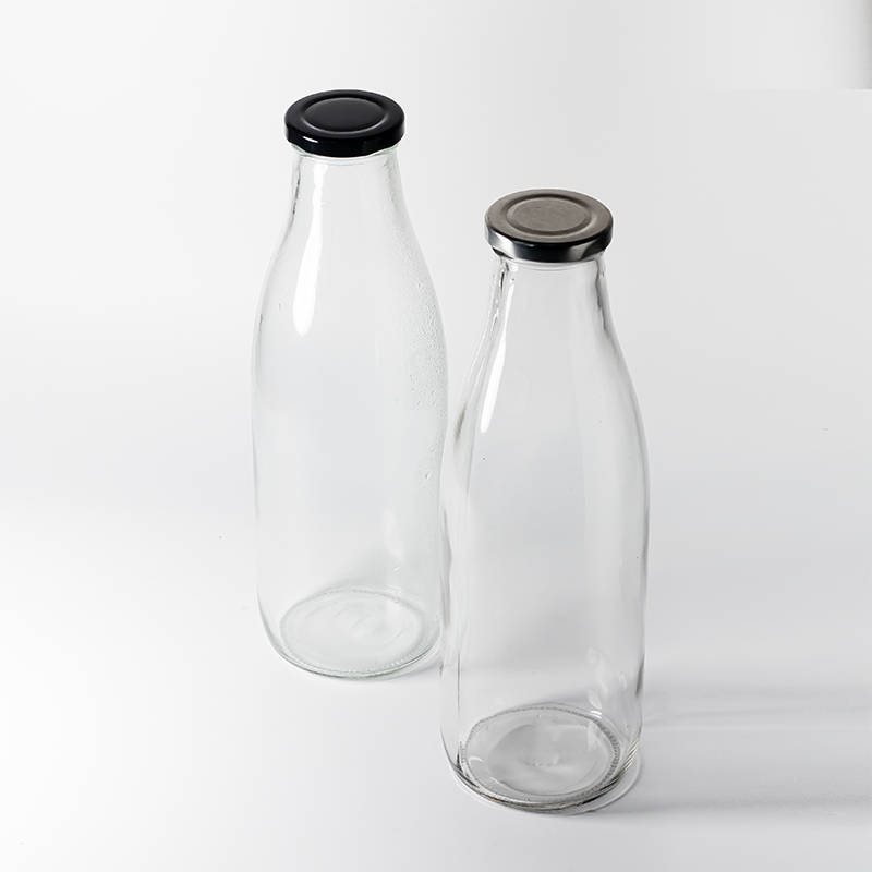 Glass Soy Milk Bottle