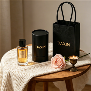 Flacon échantillon en verre transparent pour parfum, 30 ml, 50 ml ou 100 ml, vide, avec coffret.