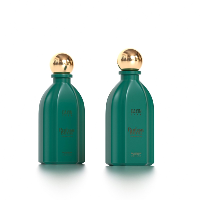 frosted glass perfume bottle