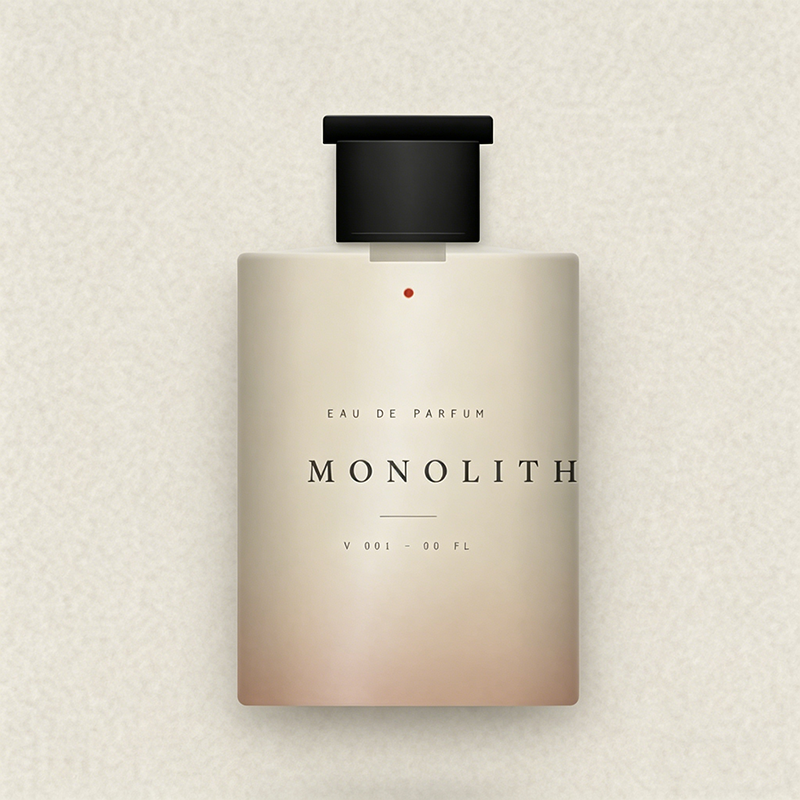 MONOLITH design perfume bottle