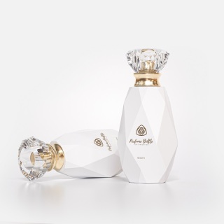 Botol Minyak Wangi Bentuk Unik Mewah 100ml Botol Wangian Botol Minyak Wangi Mudah Alih dengan Penyembur Kelim