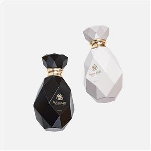 Botol Minyak Wangi Bentuk Unik Mewah 100ml Botol Wangian Botol Minyak Wangi Mudah Alih dengan Penyembur Kelim