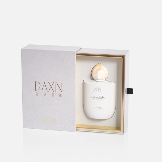 Botol Minyak Wangi Kaca Pengabut Unik 100ml Buatan Tersuai Botol Minyak Wangi Kosong Berwarna dengan Set Kotak