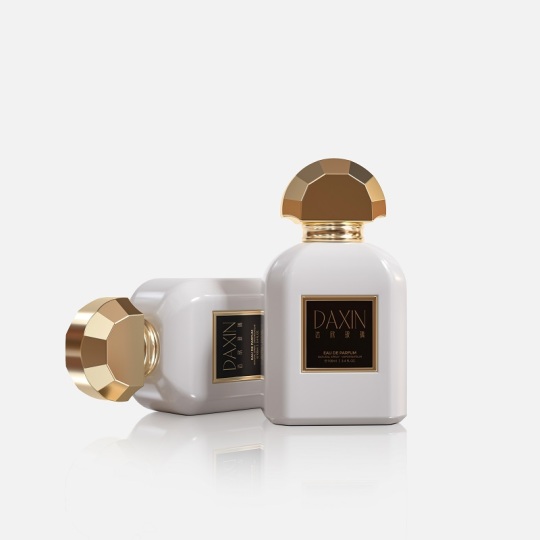 Botol Parfum Wanita Original Merek Asli, Dijual Langsung dari Pabrik, 100ml Botol Semprot Parfum Kosong dengan Tutup Emas Hitam