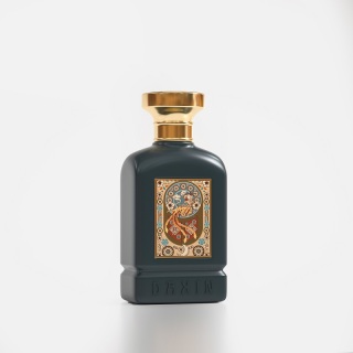 Botol Minyak Wangi Hitam Kosong Mewah Reka Bentuk Baharu 50ml 100ml Botol Minyak Wangi Kosong Pengabut Kaca Rata