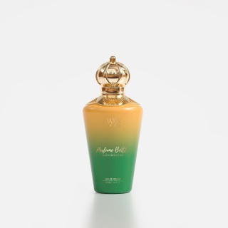 Botol Minyak Wangi Kosong Warna Matte 100 ml Botol Minyak Wangi Reka Bentuk Baharu 100ml dengan Penutup Mahkota Emas