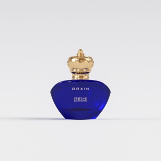 Flacone di profumo da uomo a base pesante da 30 ml, 50 ml e 100 ml con atomizzatore spray a crimpare, flaconi di profumo in vetro vuoti di alta qualità.