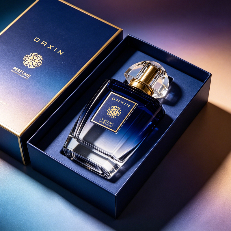 Perusahaan Desain Botol Parfum OEM ODM 30ml 100ml 50 ml Botol Parfum Cologne Kaca dengan Kemasan Kotak
