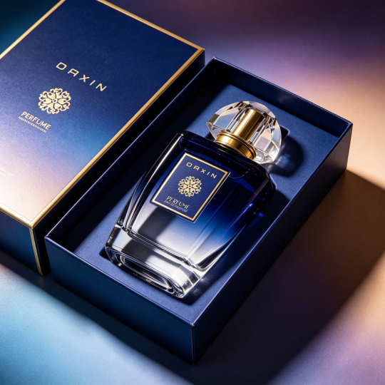 Conception de flacons de parfum OEM/ODM : flacons en verre de 30 ml, 100 ml et 50 ml pour parfum et eau de Cologne, avec emballage boîte.