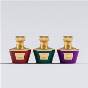 Botol Semprot Isi Ulang 30ml 50ml 100ml Botol Parfum Kaca Mini Mewah Kosong yang Dapat Disesuaikan