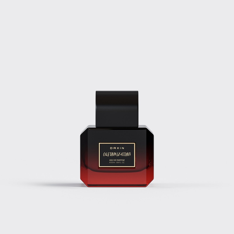 Botol Parfum Persegi Hitam 100ml Harga Terbaik, Botol Parfum Kosong 50ml dengan Kotak dan Tutup
