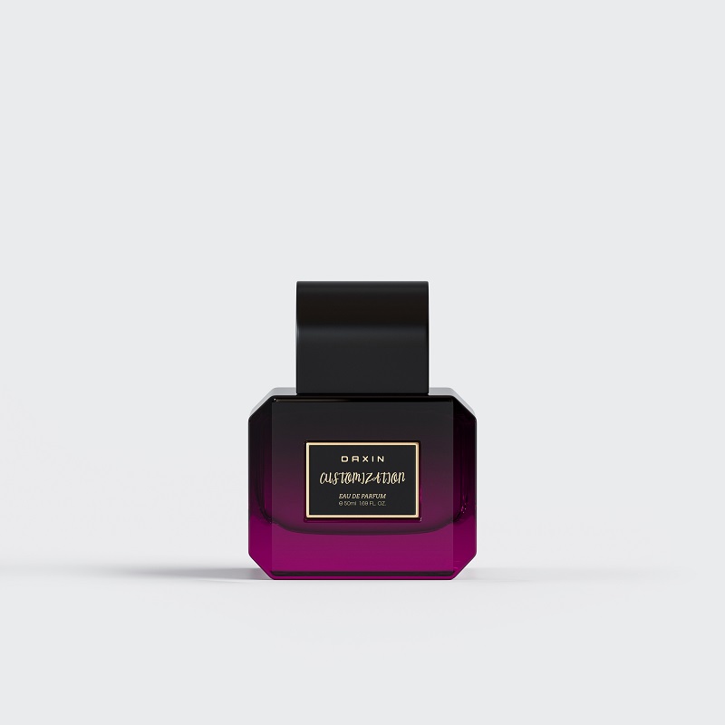 Botol Parfum Persegi Hitam 100ml Harga Terbaik, Botol Parfum Kosong 50ml dengan Kotak dan Tutup