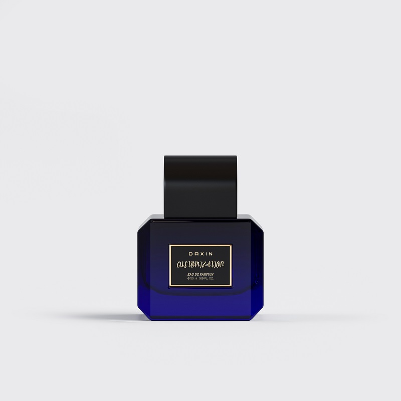 Botol Parfum Persegi Hitam 100ml Harga Terbaik, Botol Parfum Kosong 50ml dengan Kotak dan Tutup