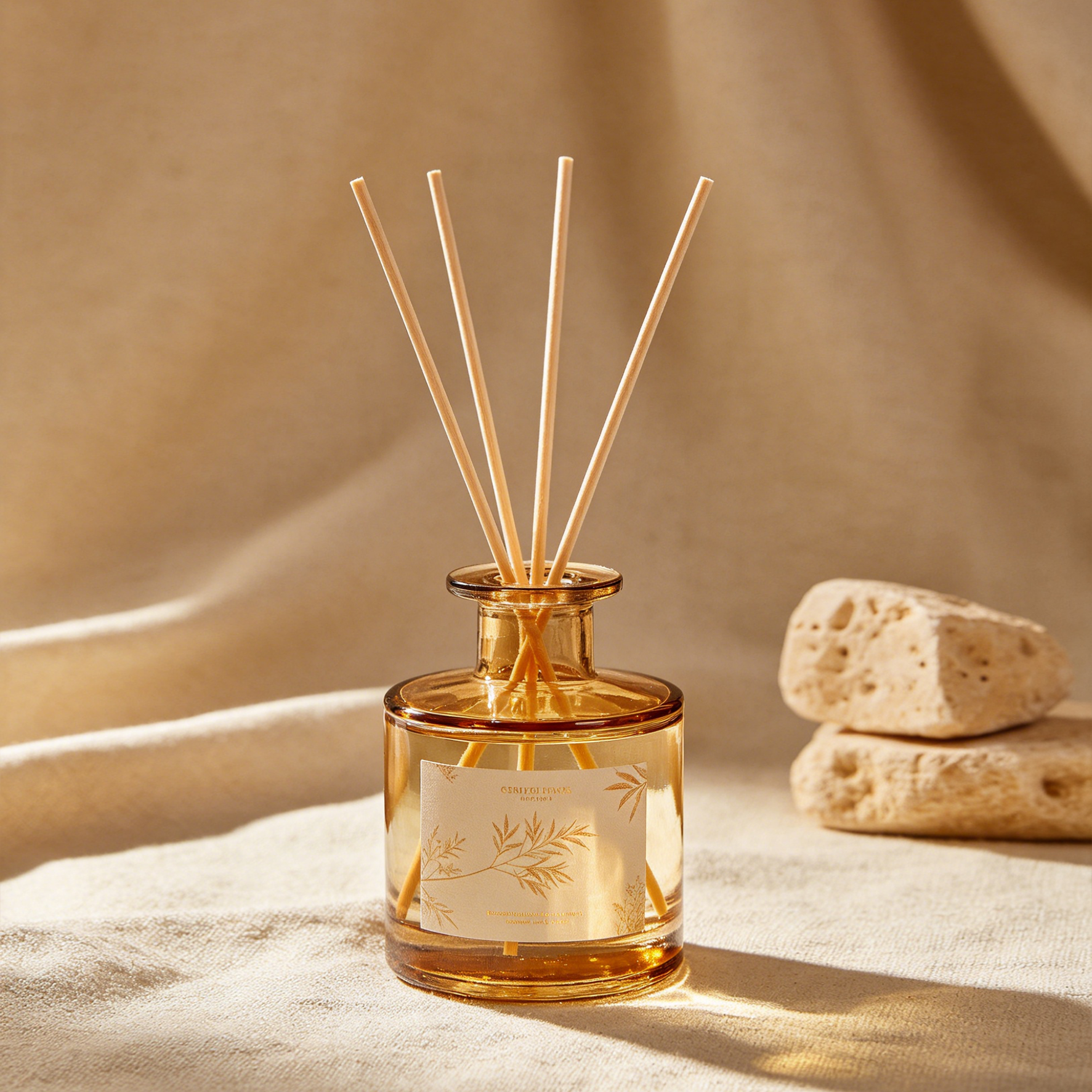 Parfum Arabe Dubai 100ml Glas-Duftstäbchenflasche, 200ml Aromatherapie-Diffusorflasche