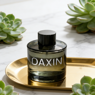 Flacon diffuseur de parfum d'ambiance transparent et vide de 100 ml, 150 ml ou 200 ml