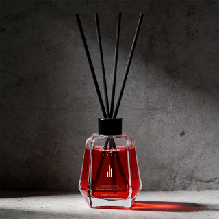 Botol Diffuser Aromaterapi Kaca Multi-Sisi Buatan Tangan Berkualitas Tinggi 200ml, Dapat Diisi Ulang