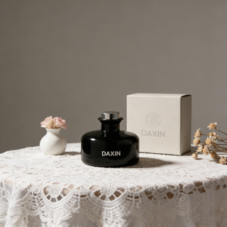 Botol Diffuser Pengharum Ruangan Kosmetik Vintage Isi Ulang dari Kaca dengan Aroma Reed untuk Dekorasi Rumah