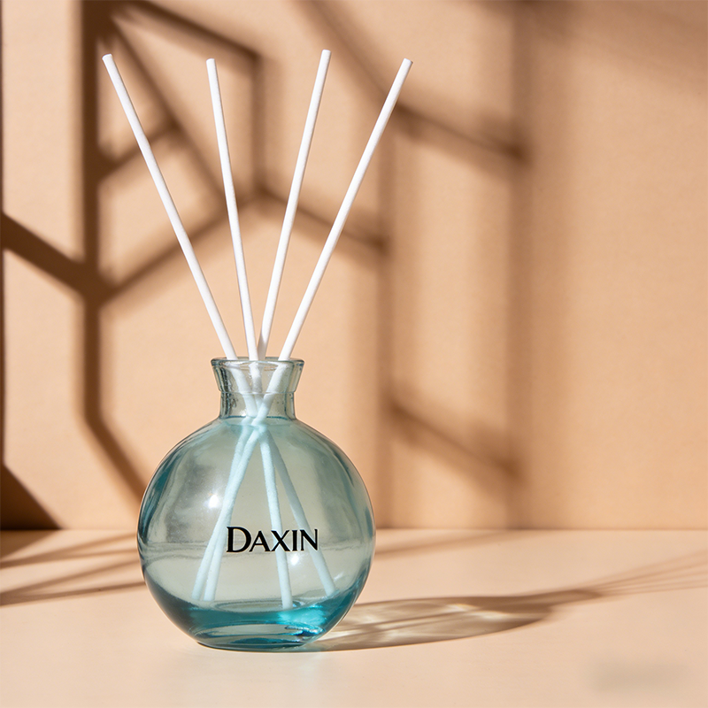 Botol Diffuser Reed Mewah untuk Minyak Esensial, Botol Diffuser Aroma Kaca
