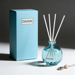 Botol Diffuser Reed Mewah untuk Minyak Esensial, Botol Diffuser Aroma Kaca