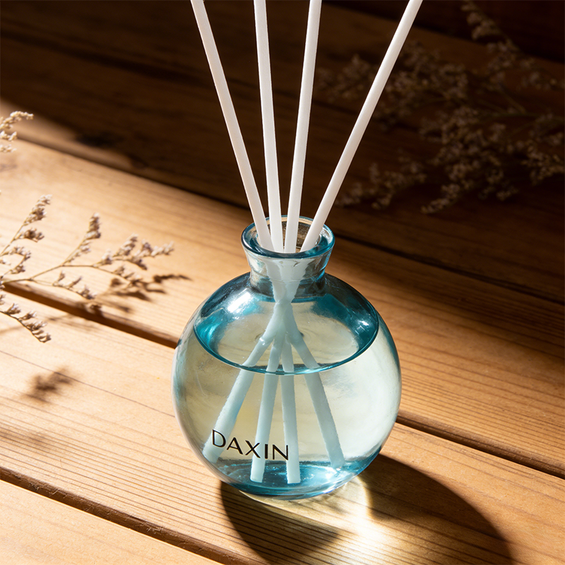 Botol Diffuser Reed Mewah untuk Minyak Esensial, Botol Diffuser Aroma Kaca
