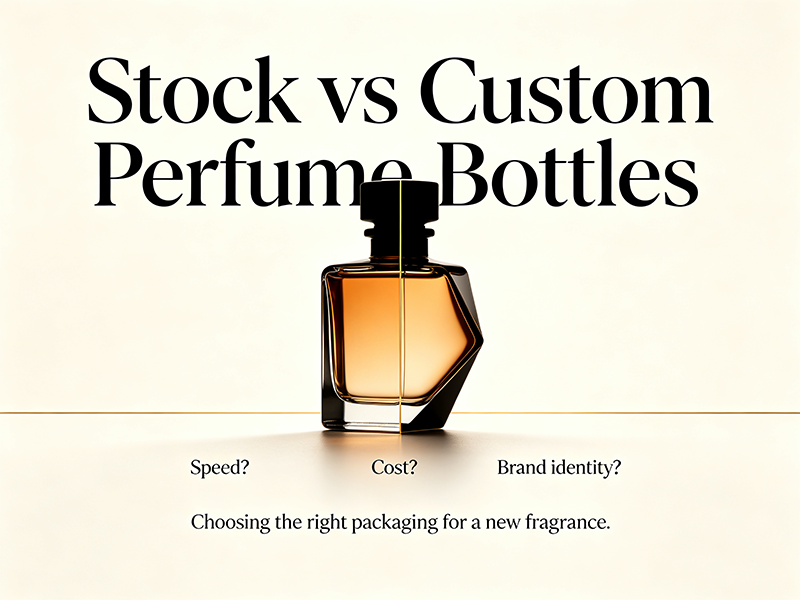 Stock vs Custom Perfume Bottles: Which Is Better for a New Fragrance Brand?