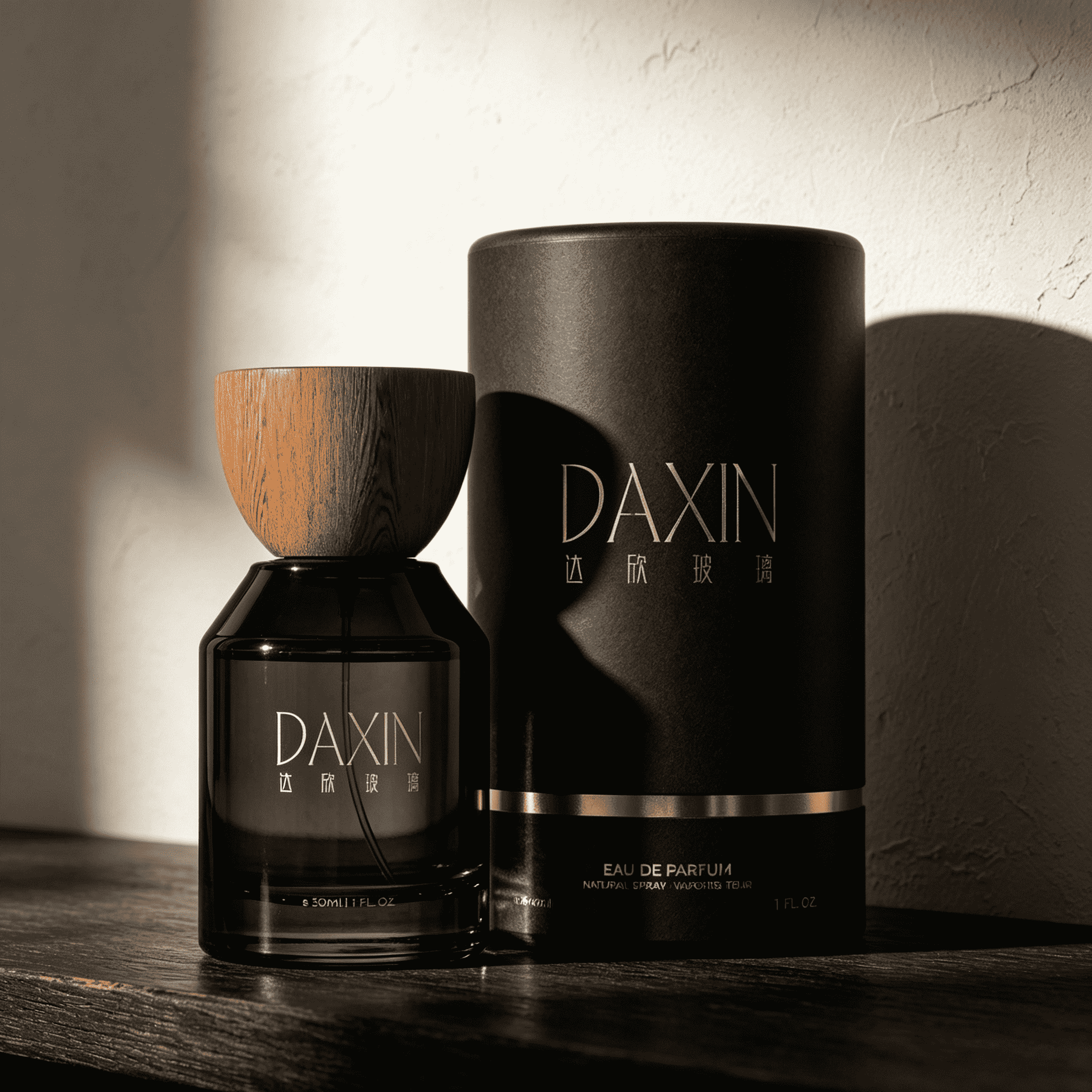Perfume Rebranding 30ml 50ml 100ml Black Glass Perfume Cologne Bottles with Customized Lid and Box