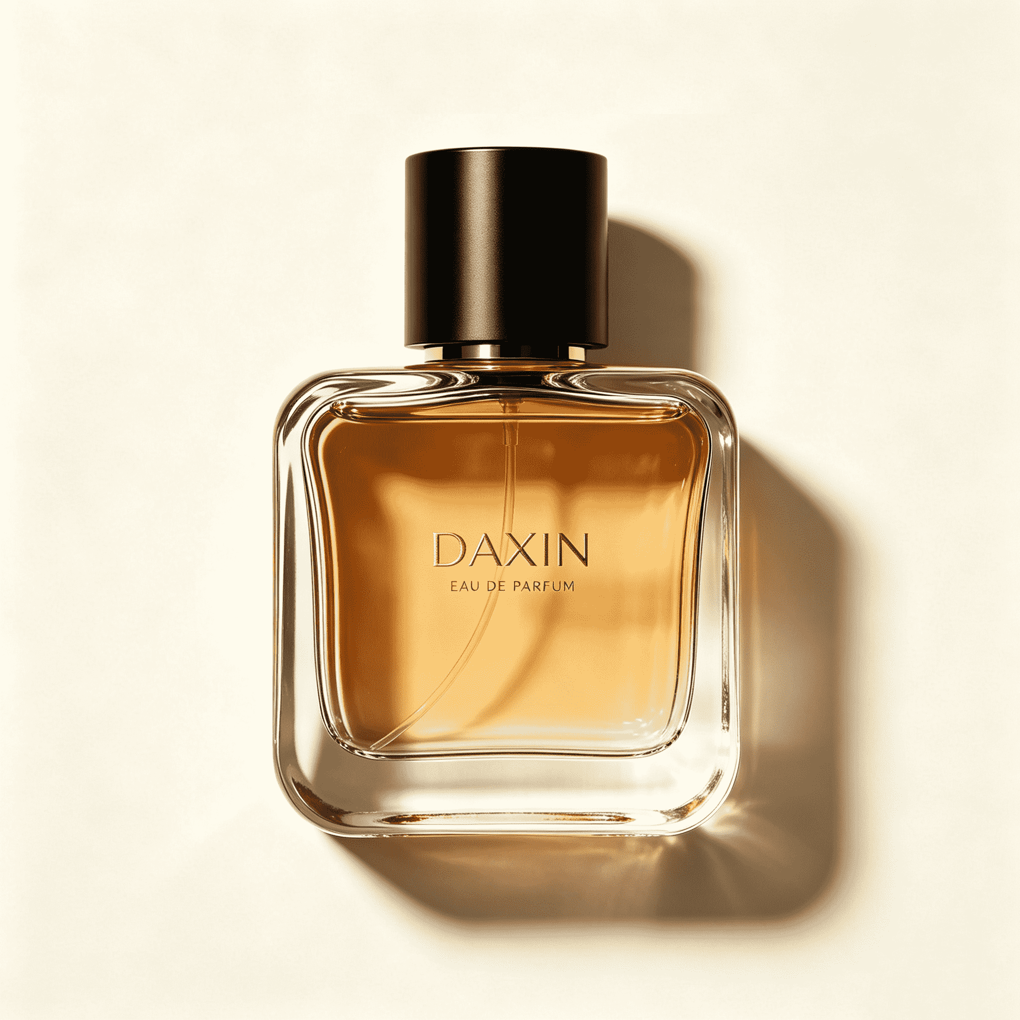 OEM ODM 30ml 50ml 100ml Wholesale Square Glass Bottle Perfume Bottle with Black Cap