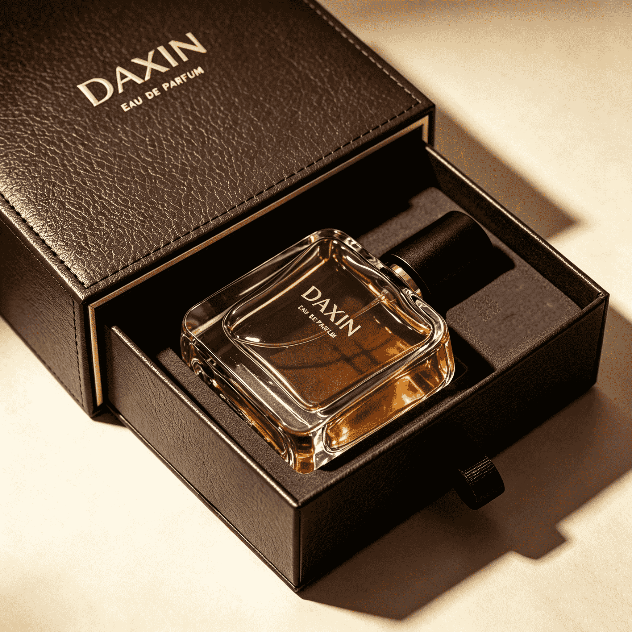 OEM ODM 30ml 50ml 100ml Wholesale Square Glass Bottle Perfume Bottle with Black Cap
