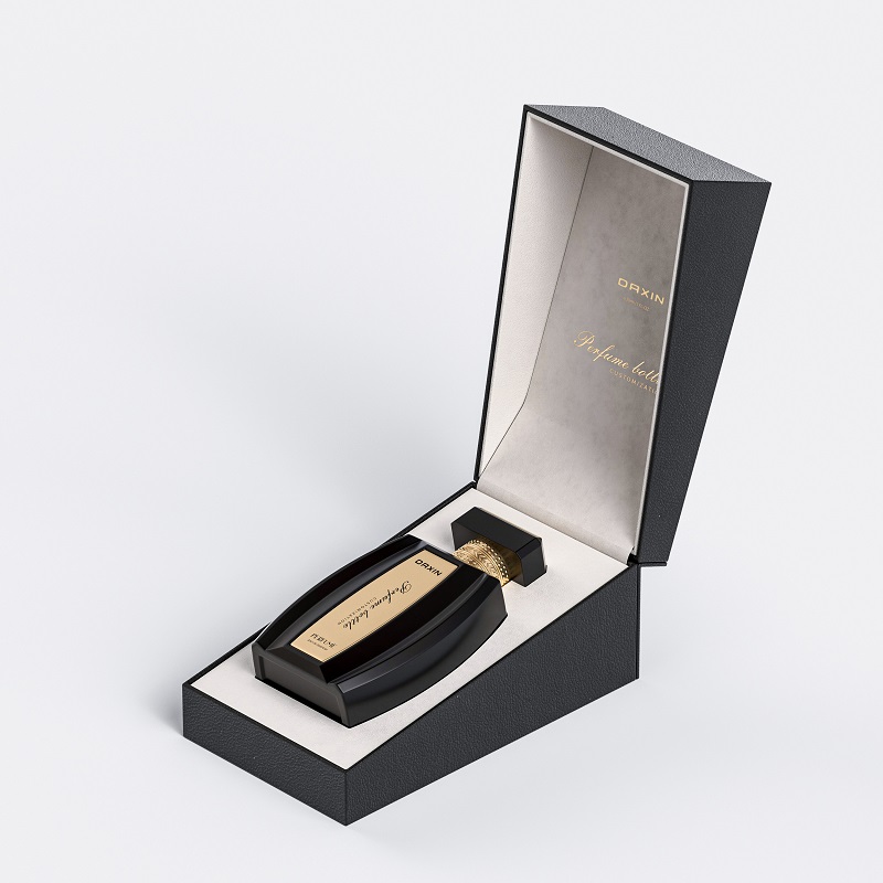 Rectangle Glass Perfume Bottles 30ml 50ml 100ml Premium Perfume Bottle with Pump Sprayer and Box