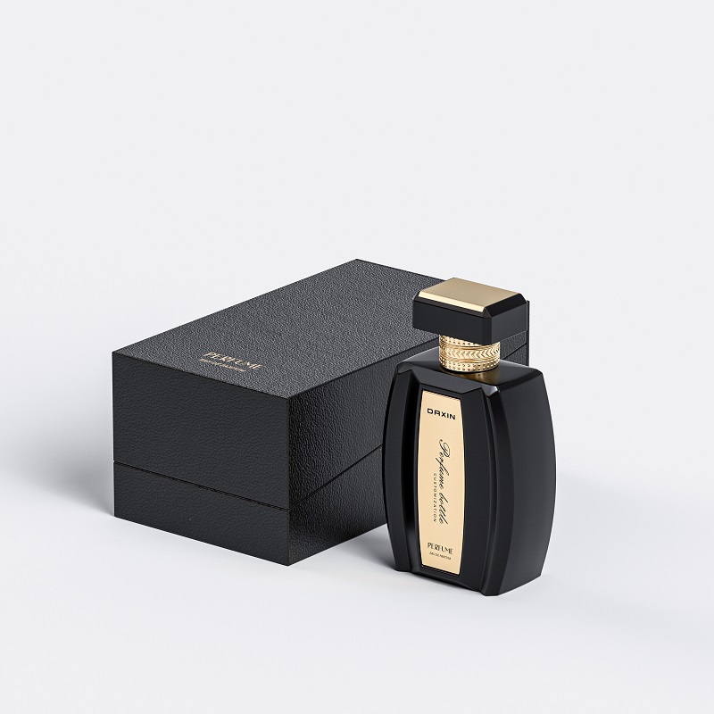 Rectangle Glass Perfume Bottles 30ml 50ml 100ml Premium Perfume Bottle with Pump Sprayer and Box