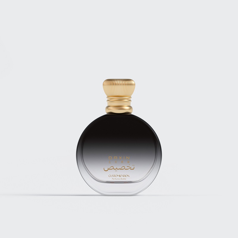 Empty Luxury Plain Perfume Bottles 30ml 100ml Cologne Bottle with Pump Sprayer and Screen Printing