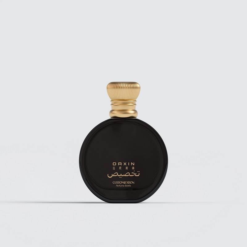 Empty Luxury Plain Perfume Bottles 30ml 100ml Cologne Bottle with Pump Sprayer and Screen Printing
