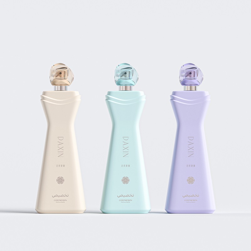 Hochwertiger Parfumflakon, 30 ml, 50 ml, 100 ml, individuelles Flakondesign, hochwertige Parfumflasche