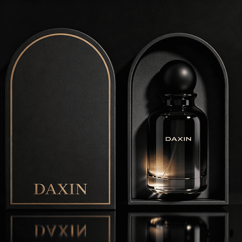 ODM OEM Custom Perfume Packaging Gradient Color Cologne Glass Bottle 30ml 50ml 100ml with Matte Black Cap