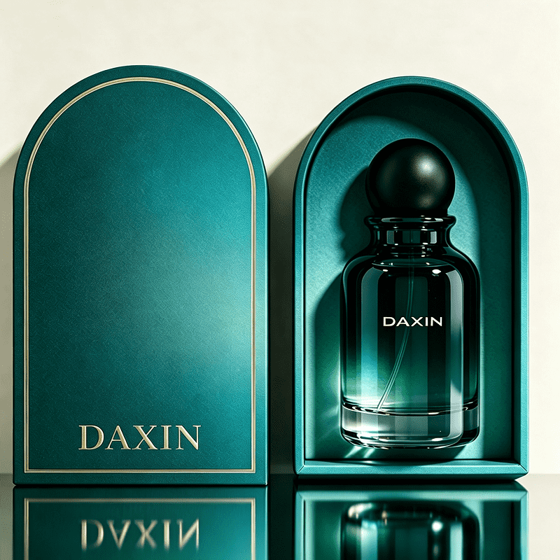ODM OEM Custom Perfume Packaging Gradient Color Cologne Glass Bottle 30ml 50ml 100ml with Matte Black Cap