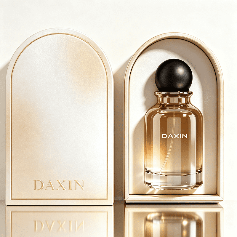 ODM OEM Custom Perfume Packaging Gradient Color Cologne Glass Bottle 30ml 50ml 100ml with Matte Black Cap