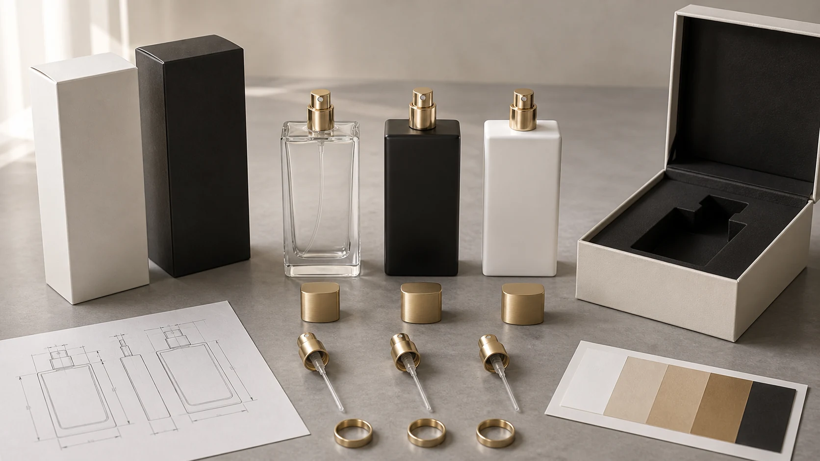 custom perfume packaging