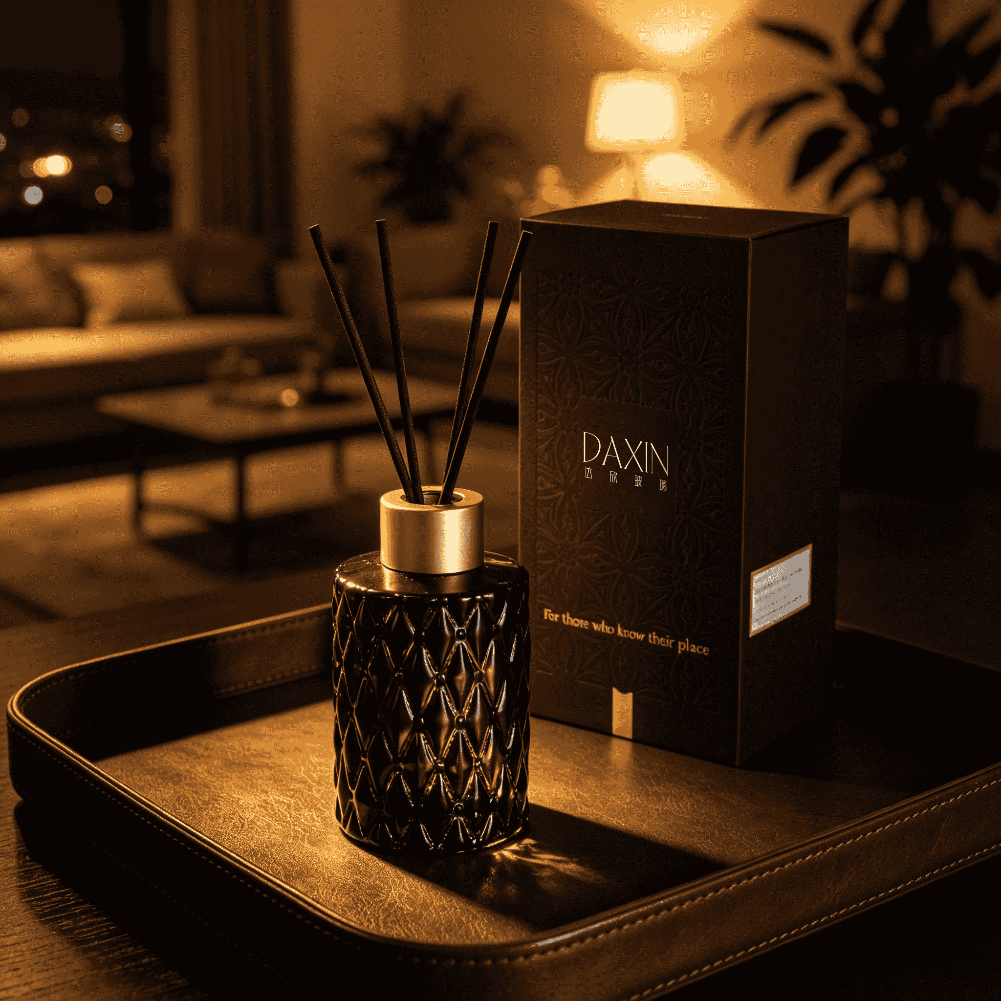 120ml & 170ml Black/White Glass Reed Diffuser Bottles