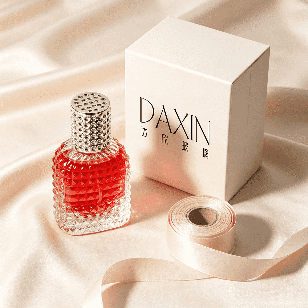 장식용 30ml/50ml 유리 향수병 (뚜껑 포함)