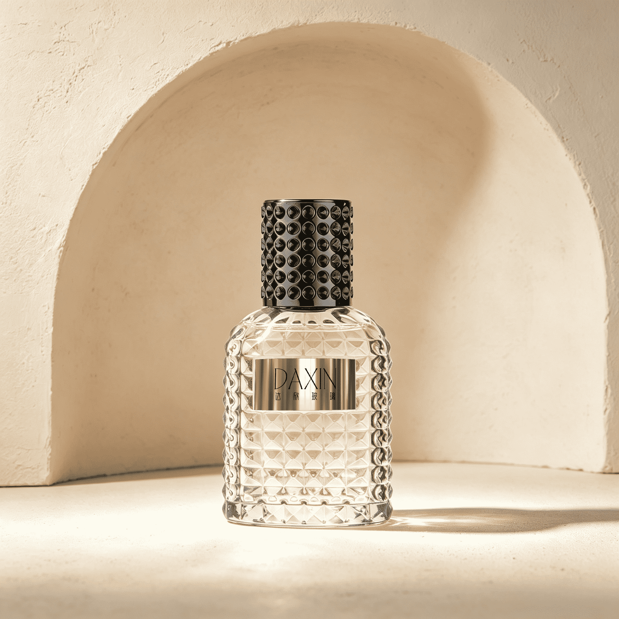 장식용 30ml/50ml 유리 향수병 (뚜껑 포함)