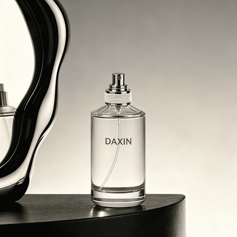 30ml, 50ml, 100ml 용량의 고급 원형 유리 향수병/스프레이 용기