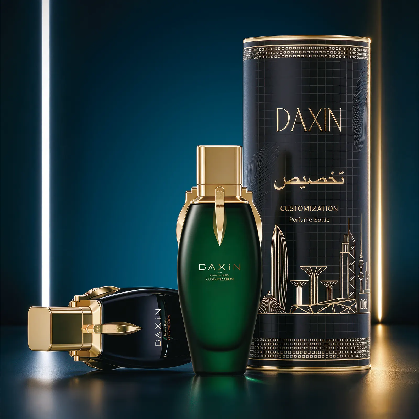 Pabrik Botol Parfum OEM Botol Parfum Atomizer Bertekanan 30ml 50ml 100ml dengan Kotak