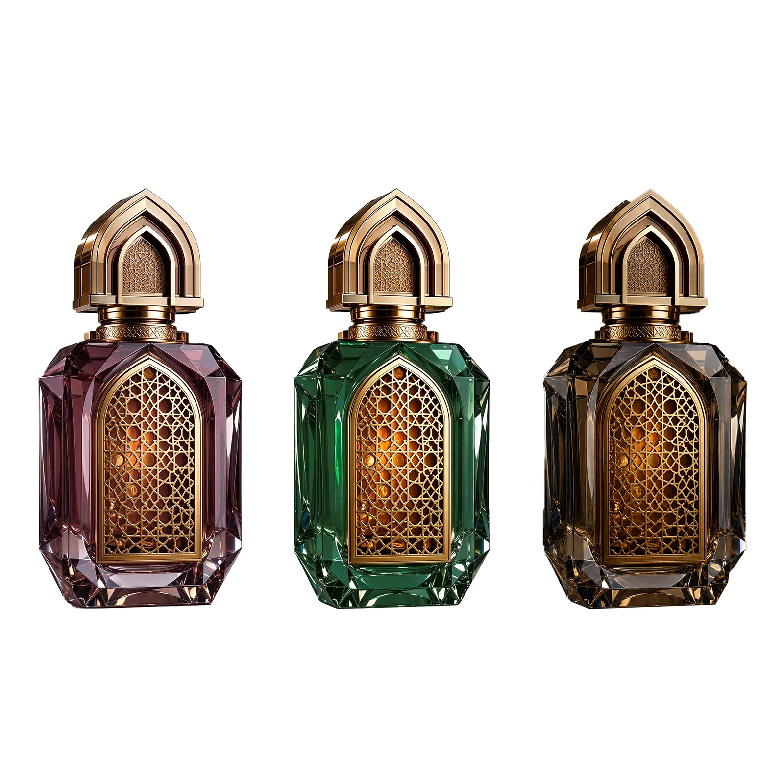 Arabic Crystal Perfume Bottle Arabic Crystal Perfume Bottle