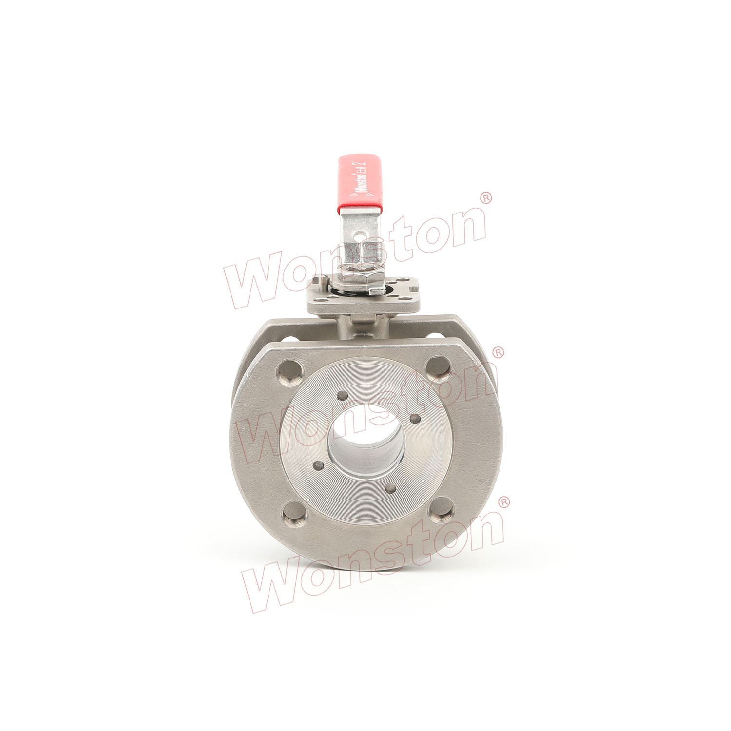 Wafer Type Ball Valve With Direct Mounting Pad