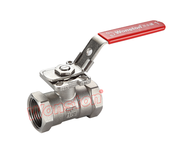 1PC ball valve with direct mounting pad