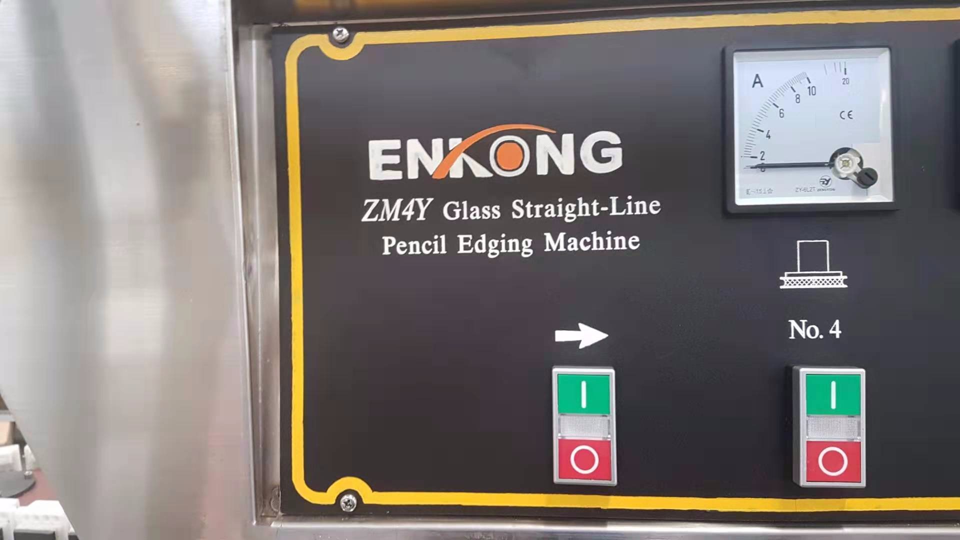 ZM7Y Стъклена права линия за кантиране на молив